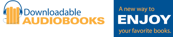 Downloadable Audiobooks Bookmark Banner